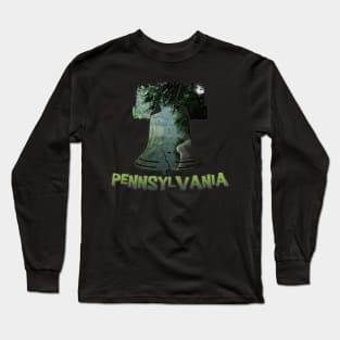 Liberty Bell  (Delaware Water Gap) Long Sleeve T-Shirt